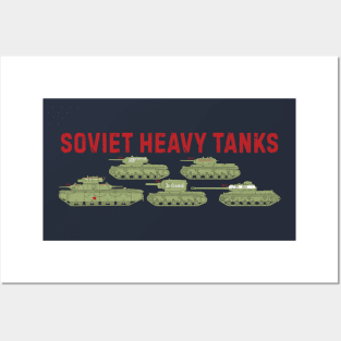 For a tank fan! Soviet heavy tanks WW2 Posters and Art